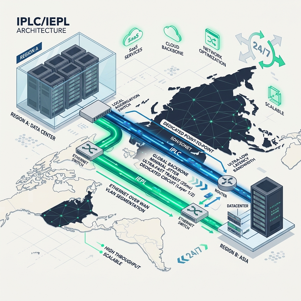 优信云专线架构示意图
